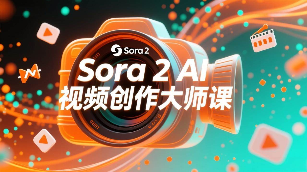 （17081期）如何利用Sora 2创建流行AI人工智能视频大师班教程：掌握创作全流程，产出百万播放内容-网亿资源平台