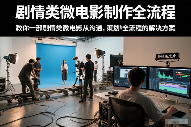 剧情类微电影制作全流程，教你一部剧情类微电影从沟通，策划到拍摄制作全流程的解决方案-邪修侠 - 演示