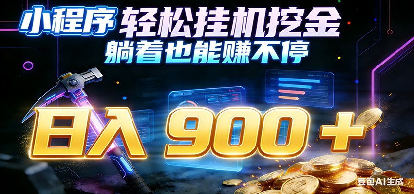 小程序挂机挖金,自动赚金币换现金,多号并行日入900+,轻松搞副业-邪修侠 - 演示