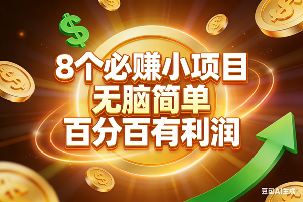 （17178期）10个必赚小项目，无脑简单，百分百有利润，副业首选，日入200+-网亿资源平台