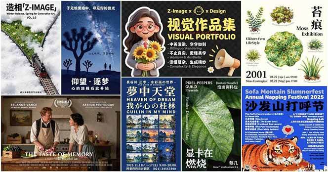 Z-Image – 逼真照片级文生图神器 WebUI+ComfyUI工作流 一键整合包 Z-Image – 逼真照片级文生图神器 WebUI+ComfyUI工作流 一键整合包