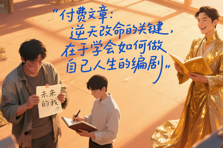 付费文章:逆天改命的关键,在于学会如何做自己人生的编剧-邪修侠 - 演示