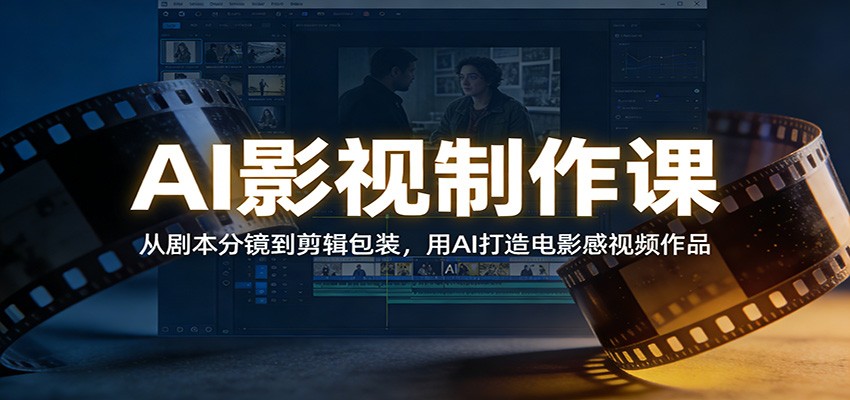 AI影视制作课：从剧本分镜到剪辑包装，用AI打造电影感视频作品-邪修侠 - 学院