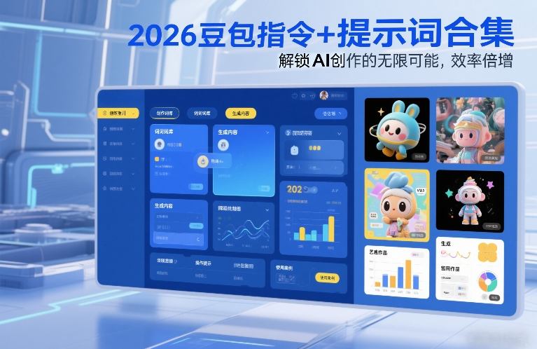 2026豆包指令+提示词合集，解锁AI创作的无限可能，效率倍增-邪修侠 - 演示