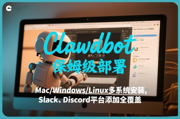 Clawdbot保姆级部署，从入门介绍、Mac/Windows/Linux多系统安装，到Slack、Discord平台添加全覆盖-网亿资源平台