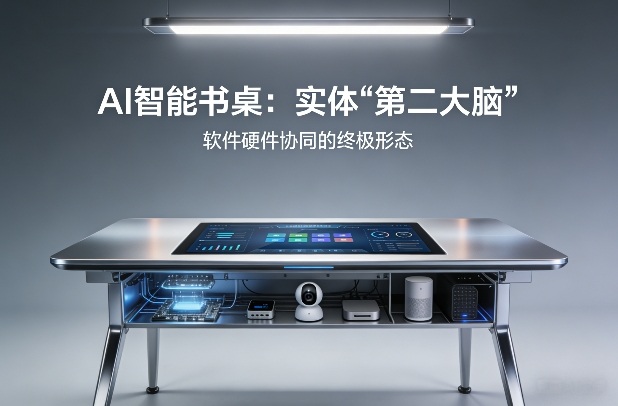 AI智能书桌搭建，构建你的实体“第二大脑”，软件硬件协同的终极形态-网亿资源平台