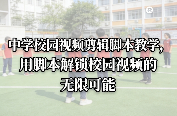 中学校园视频剪辑脚本教学，用脚本解锁校园视频的无限可能-网亿资源平台