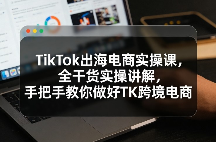 TikTok出海电商实操课,全干货实操讲解,手把手教你做好TK跨境电商-邪修侠 - 演示