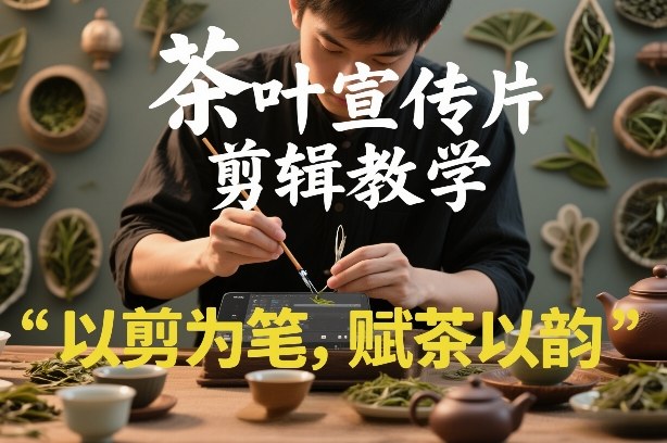 茶叶宣传片剪辑教学，以剪为笔，赋茶以韵，新手也能拍出高级感-邪修侠 - 演示