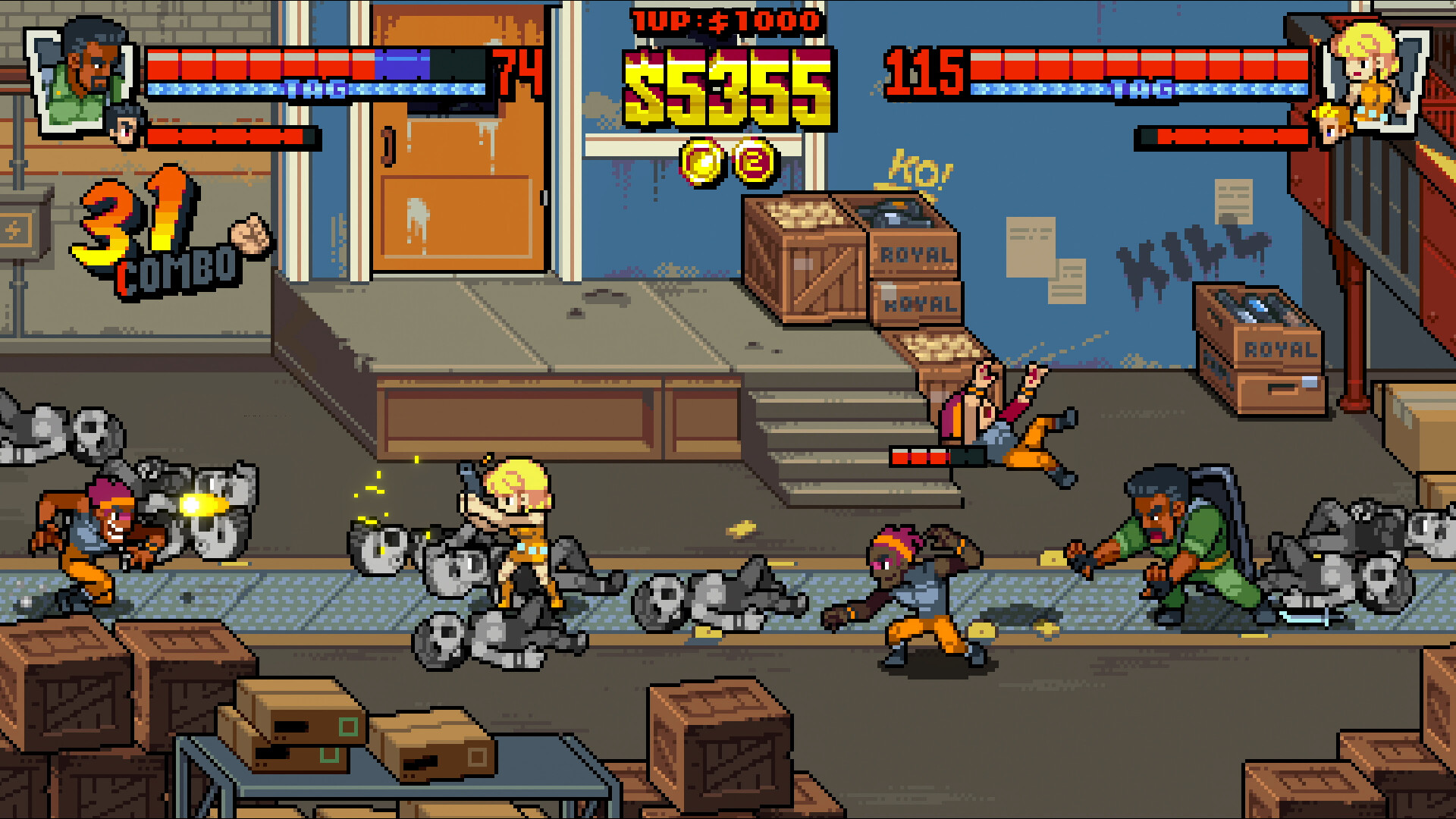 双截龙外传:双龙出海/Double Dragon Gaiden: Rise Of Dragons 双截龙外传:双龙出海/Double Dragon Gaiden: Rise Of Dragons