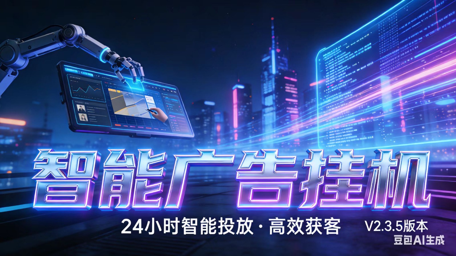 AI 广告云挂机 · 全域流量变现平台 AI 广告云挂机 · 全域流量变现平台
