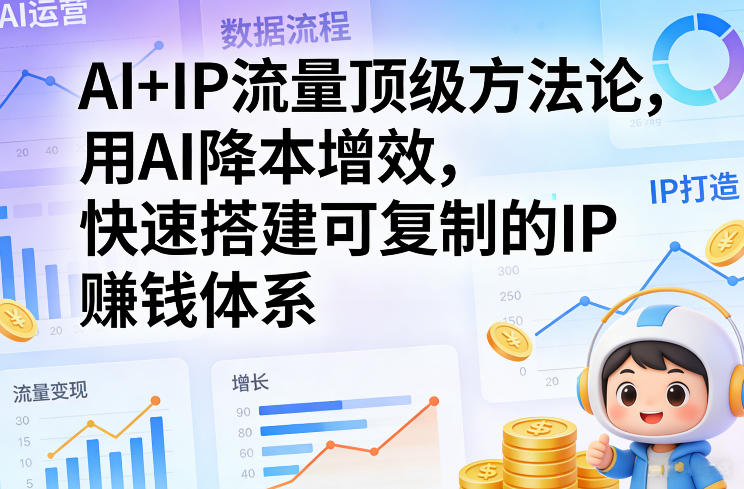 AI+IP流量顶级方法论，用AI降本增效，快速搭建可复制的IP賺钱体系-邪修侠 - 演示