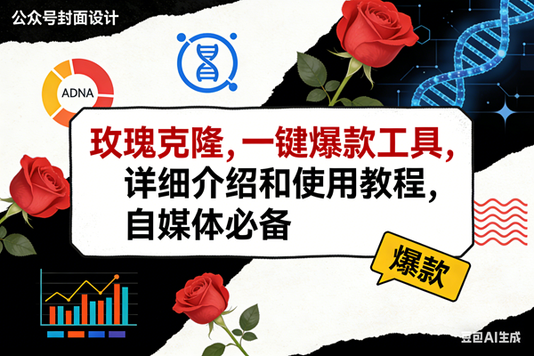 （17557期）玫瑰克隆工具，ai鲁大魔，自媒体必备神器，一键爆款神器，详细教程。-网亿资源平台